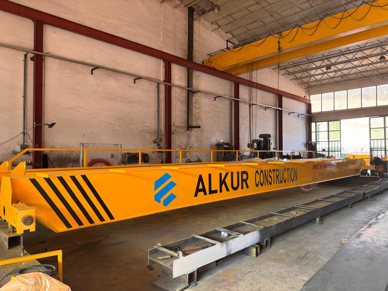 Çift Kirişli Gezer Köprülü Vinç - Proje 6